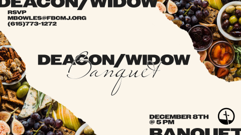 Deacon/Widow Banquet