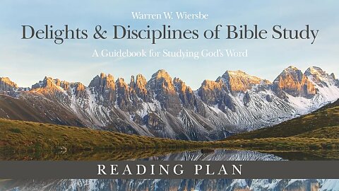 Spiritual Disciplines 101 - Bible Intake: Old Testament