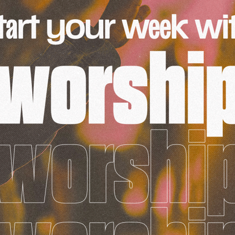 start your week with worship worship hands image